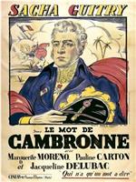 Le mot de Cambronne