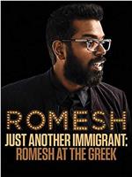 Just Another Immigrant: Romesh at the Greek