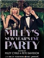 Miley's New Year's Eve Party Hosted by Miley Cyrus and Pete Davidson